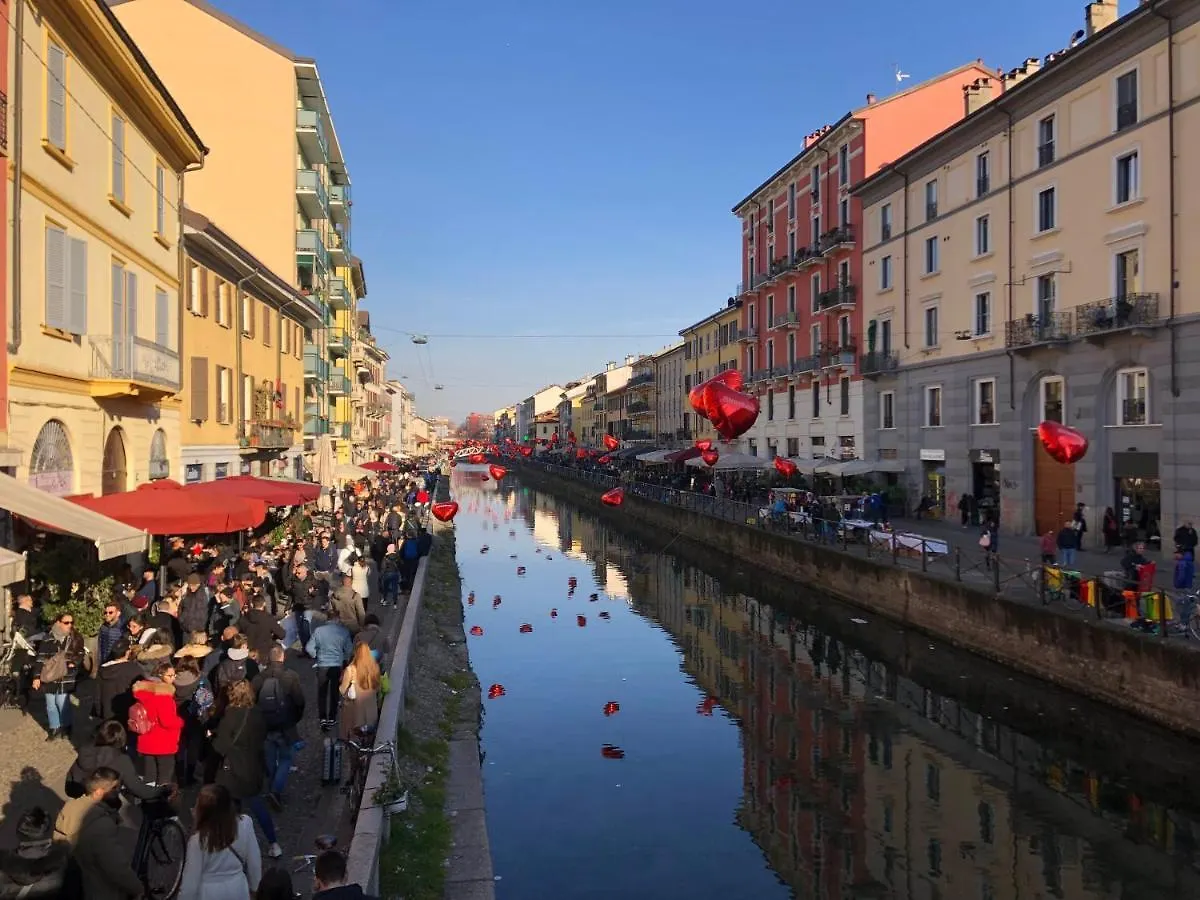 Romantica Darsena Mediolan Apartament